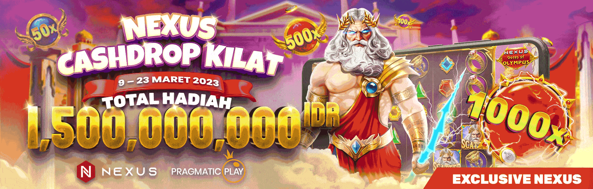 PP Exclusive Cashdrop Kilat
